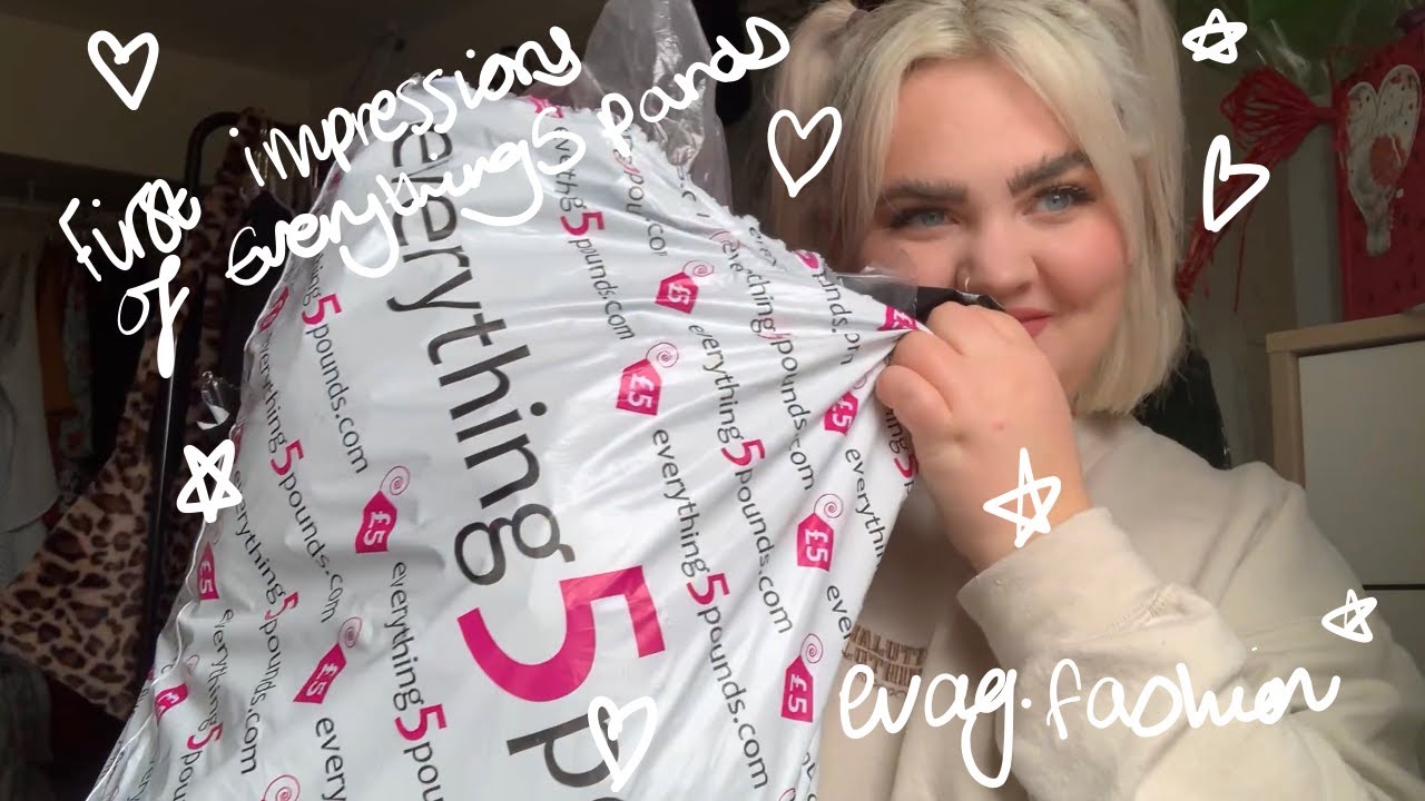 First impressions of Everything 5 Pounds / evag.fashion