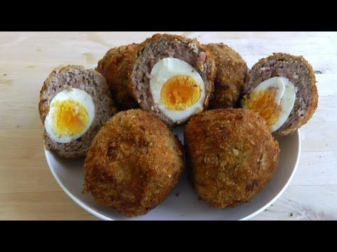 Curry Scotch Eggs pork & bacon or lamb mince Easy recipe Delicious!