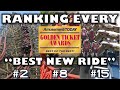 Ranking EVERY "Best New Ride" Golden Ticket Award Winner