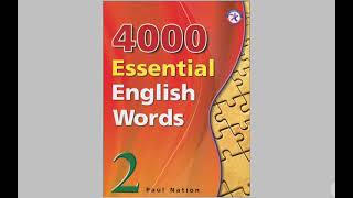 4000 Essential English Words,  Paul Nation | Book 2