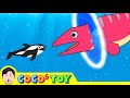 A baby whale hatched ichthyosaur egg!ㅣsea animals for kidsㅣCoCosToy