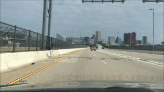 Drive Into Baltimore MD from Interstate 95 to the Inner Harbor