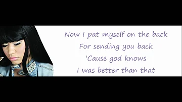 Nicki Minaj - Autobiography Lyrics Video