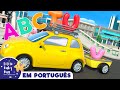 ABC dos Veículos |  Canções para crianças | Little Baby Bum em Português