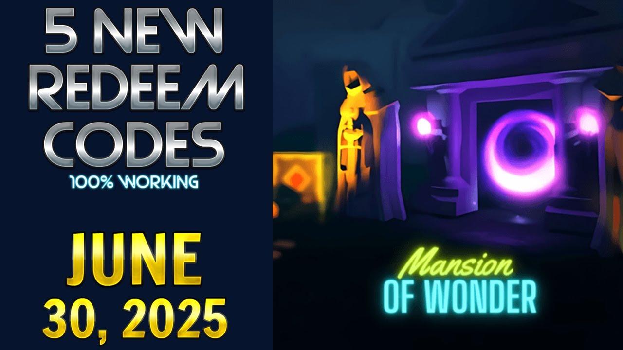 Roblox: Mansion of Wonder Codes You Need to Redeem NOW - YouTube