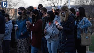Penn State students hold candlelight vigil honoring the Atlanta shooting victims