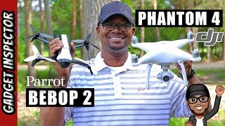 DJI Phantom 4 and Parrot Bebop 2 Video Comparison