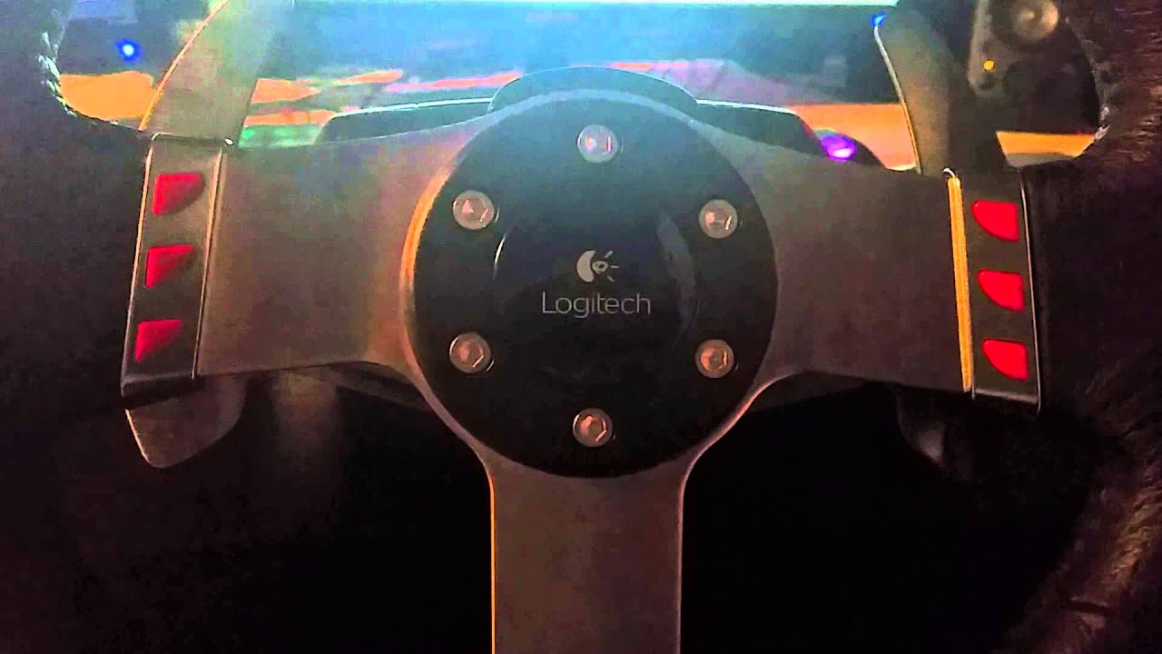 Logitech G27 is cool - YouTube