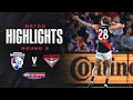 Western bulldogs v essendon highlights  round 5 2024  afl