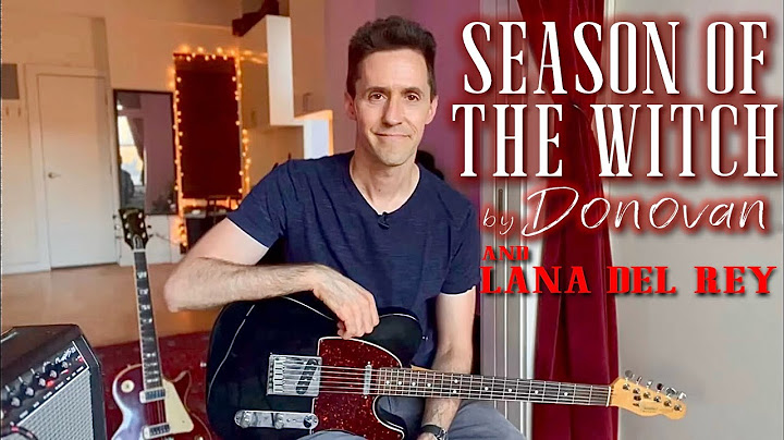 Season of the Witch Guitar version - Guitar performance video thumbnail