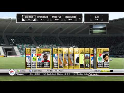 FIFA 12 | Ultimate Team | Large Pack Opening With A Surprise!!