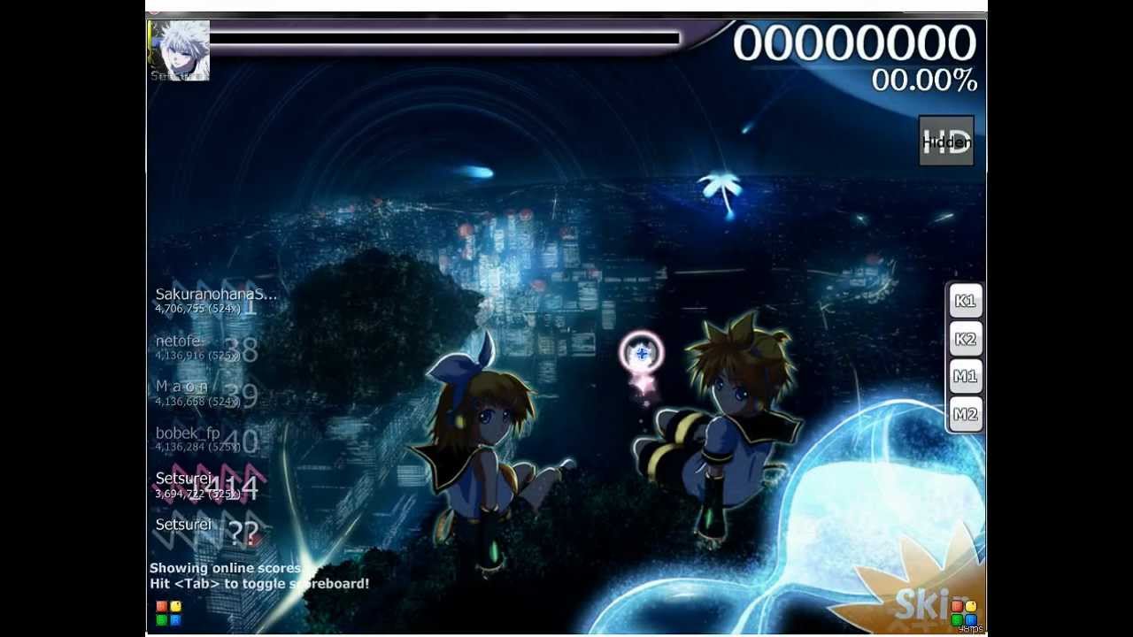 11418 Kagamine Rin and Len - Trick and Treat [Hard].avi - YouTube