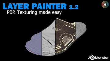 Layer Painter: PBR texture painting for Blender