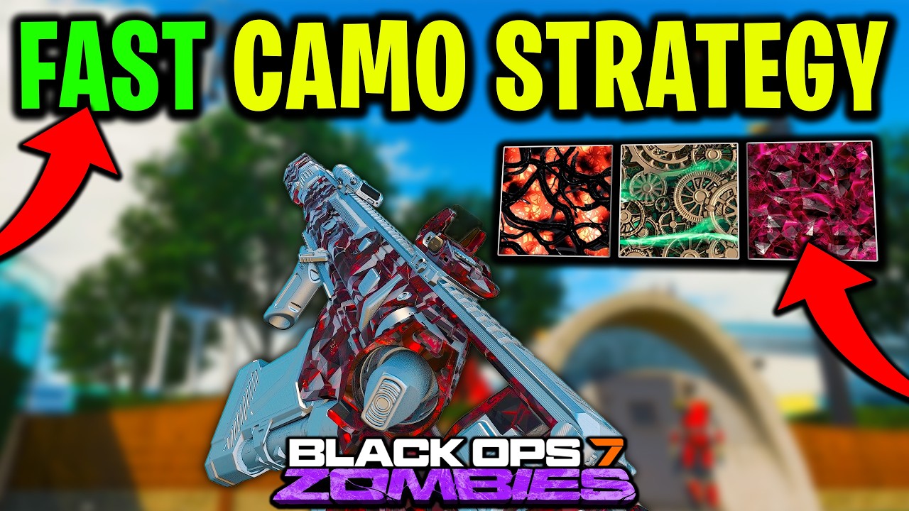 *NEW* FASTEST Camo Strategy In BO7 Zombies! ( FAST Camo Method )