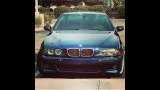 E39 M5 Rebuild Montage