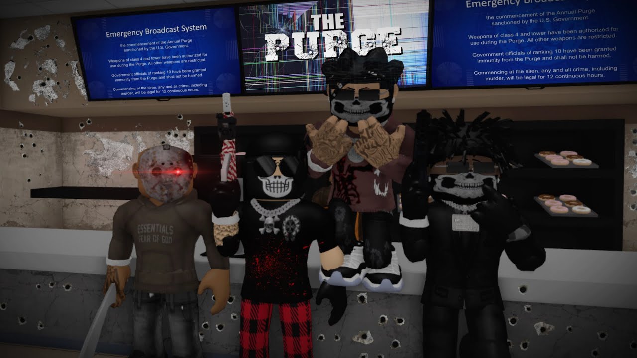 THE PURGE IN SOUTH BRONX ~ Roblox South Bronx