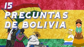 15 preguntas de conocimiento general de Bolivia