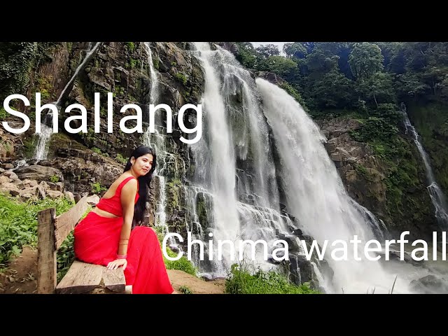 Shallang chinma waterfall//SB Sisters//Sunu Boro class=
