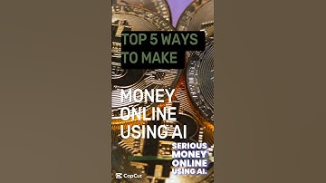 5 Proven Ways to Make Money Online with AI (Even for Beginners!) #makemoneyonline #ai #technology