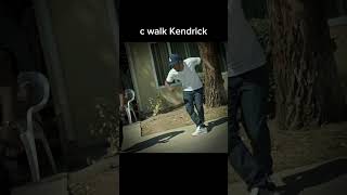 WTF, Kendrick dancing C walk? #kendricklamar #rap #cwalk