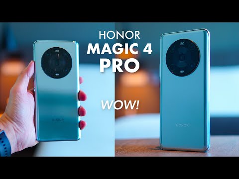 HONOR Magic 4 Pro: EXCLUSIVE HANDS-ON! AMAZING Cameras!