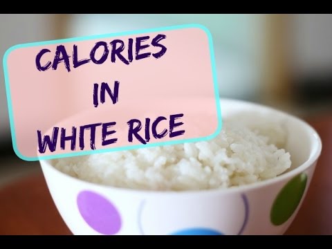 Rice Calories Chart