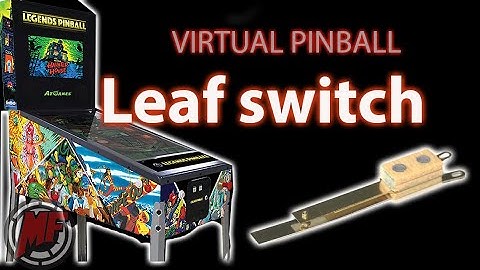 Installing Leaf switch Virtual Pinball Cabinet