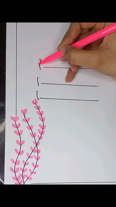 page-border-for-school-project-pageborder-borderdesign-shorts-youtube
