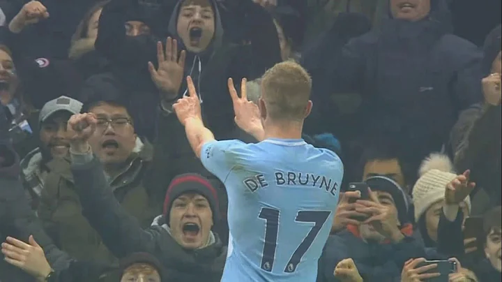 Manchester City Vs Leicester City (5—1)—|D Bruyne Assists #Aguero Goals #Highlights]—|10-02-2018|