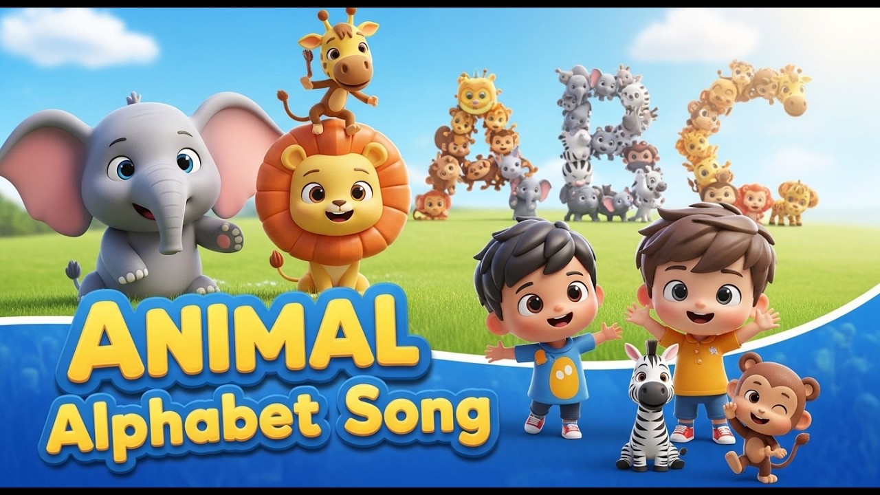 Real Abc Learn ABC with Animals | Animal Alphabet Song for Kids - YouTube
