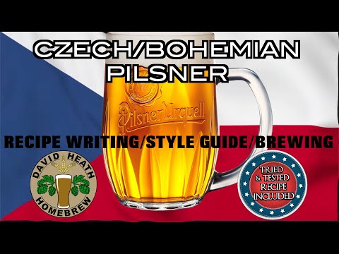 Czech Bohemian Pilsner 🍻🇨🇿  Brewing Recipe Writing & Style Guide