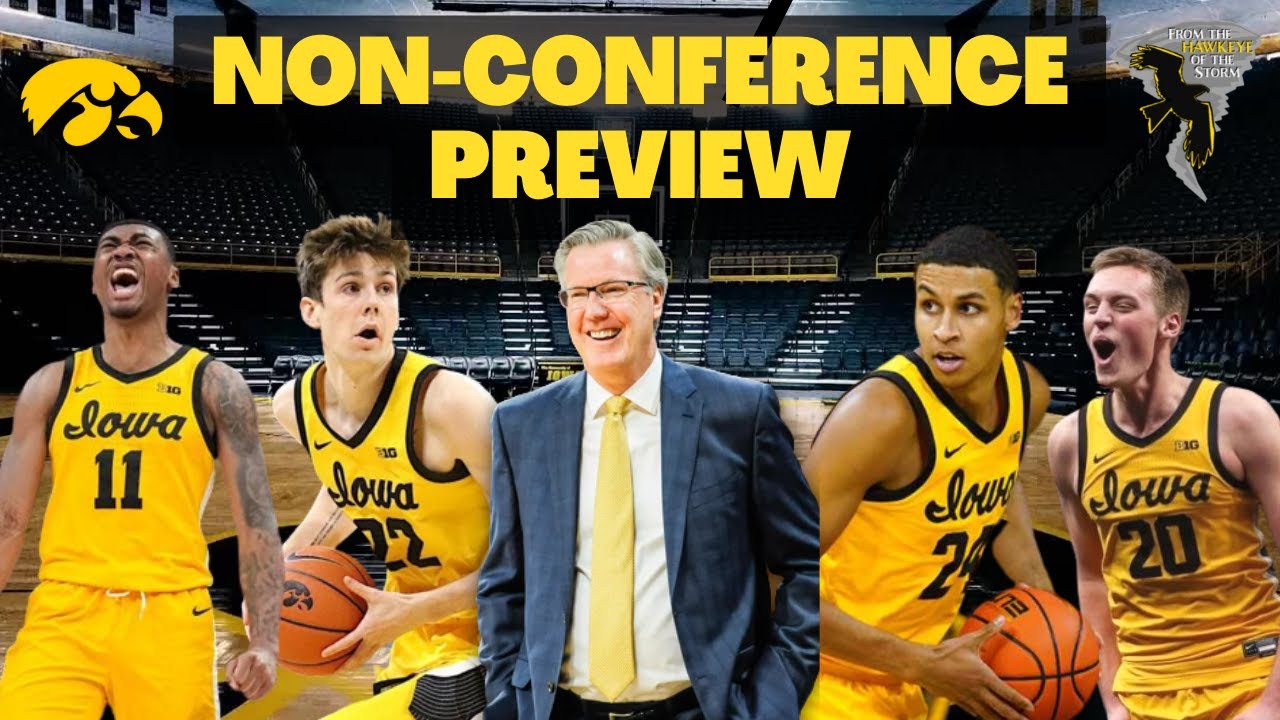 IOWA MEN'S BASKETBALL SCHEDULE PREVIEW Hawkeyes' nonconference slate