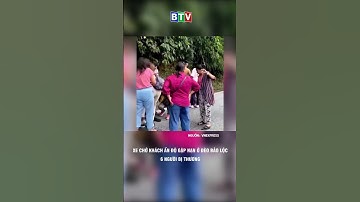 XE CHỞ KHÁCH ẤN ĐỘ GẶP NẠN Ở ĐÈO BẢO LỘC, 6 NGƯỜI THƯƠNG VONG #truyenhinhbinhthuan