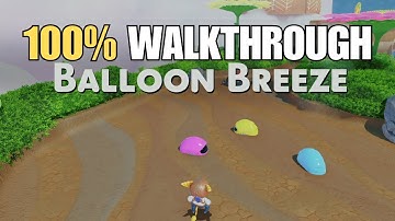 Astro Bot Balloon Breeze 100% Walkthrough All Collectibles All Bots All Puzzle Pieces PS5 Gameplay