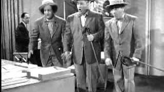Three Stooges, "We Just Dropped In to Say Hello"