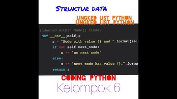 Tugas Struktur Data Membuat Program LingkedList (Python)