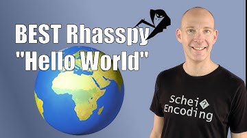 BESTE Rhasspy spraakassistent "Hallo Wereld" voorbeeld