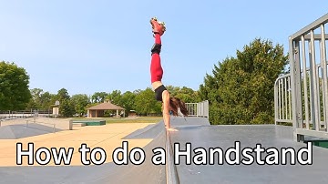 Roller Skate Tutorial | How to Do a Handstand