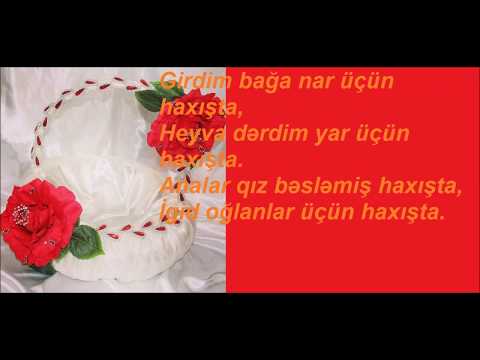 Xınayaxdı məclisləri üçün hakıştalar