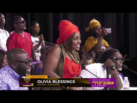 Nsoromma Season 6: WEEK5: Olivia Blessings Performed Dabi Dabi by Amakye Dede - Adom TV.