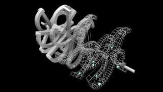 Computer Simulation of Overbalanced Wheel 10th, Da Vinci's Design
