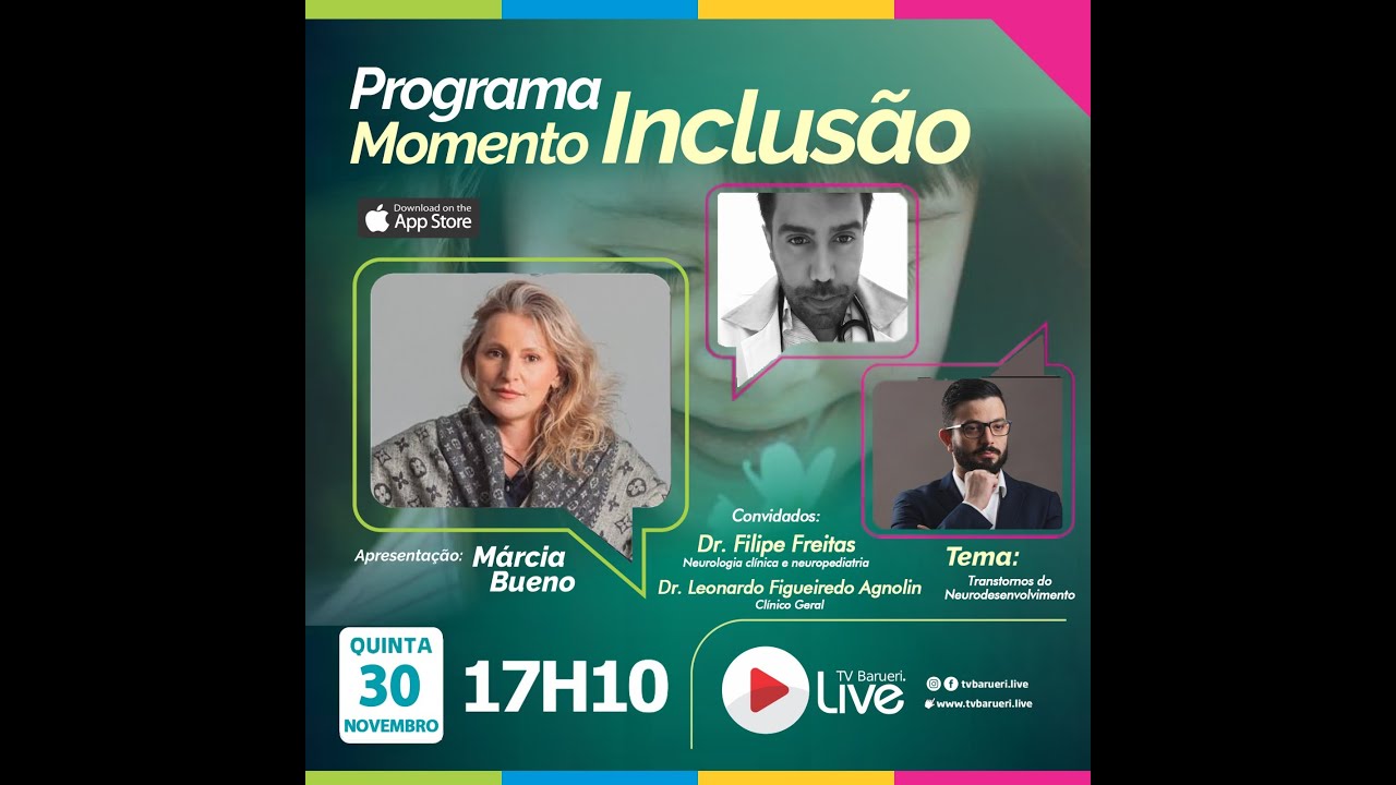 Tratamento Do Neurodesenvolvimento | Momento Inclusão – 30/11
