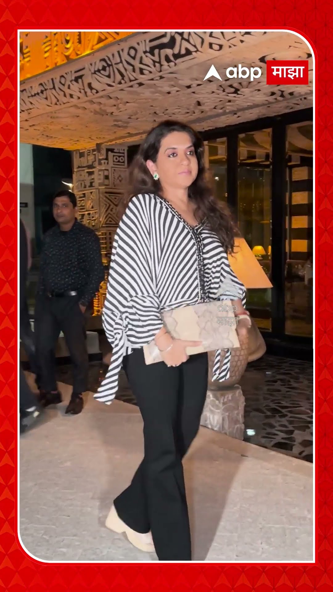 Shaina NC Stylish Look : शायना एनसी यांचा ग्लॅमरस लूक कसा वाटला?