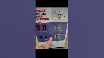 EDM Machine Broken tap remover how to remove broken taps,drills,screws No damage to the workpiece