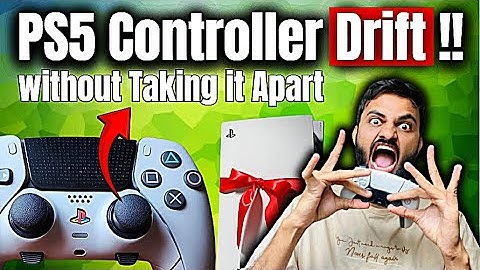 How to Fix PS5 Controller Drift without taking it Apart ⚡#ps5controller #ps5