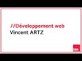 Dveloppement web  vincent artz  dbs  digital business school