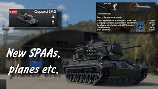 War Thunder Mobile| Gepard 1A2. (New SPAAs, radar, SAM, A-10 and more.) screenshot 2