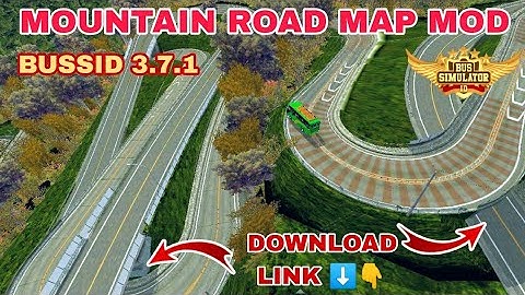 New Map Mod For Bussid v3.7.1 || Map Mod Bussid 🤩|| Forest map mod for bussid || Download link ⬇️