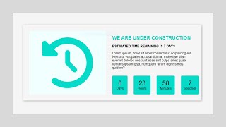 countdown timer using html, css, & javascript