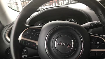 Como regular volante Jeep Renegade?